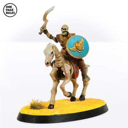 Skeleton Horsemen (Hand Weapon) - Mummified Undead (3 Models)