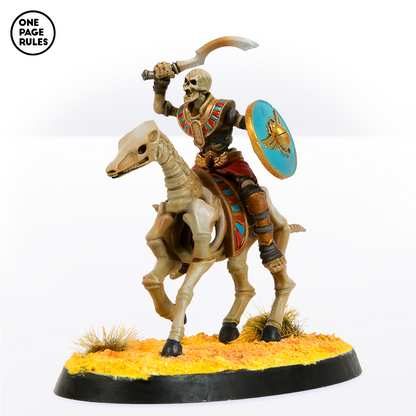 Skeleton Horsemen (Hand Weapon) - Mummified Undead (3 Models)