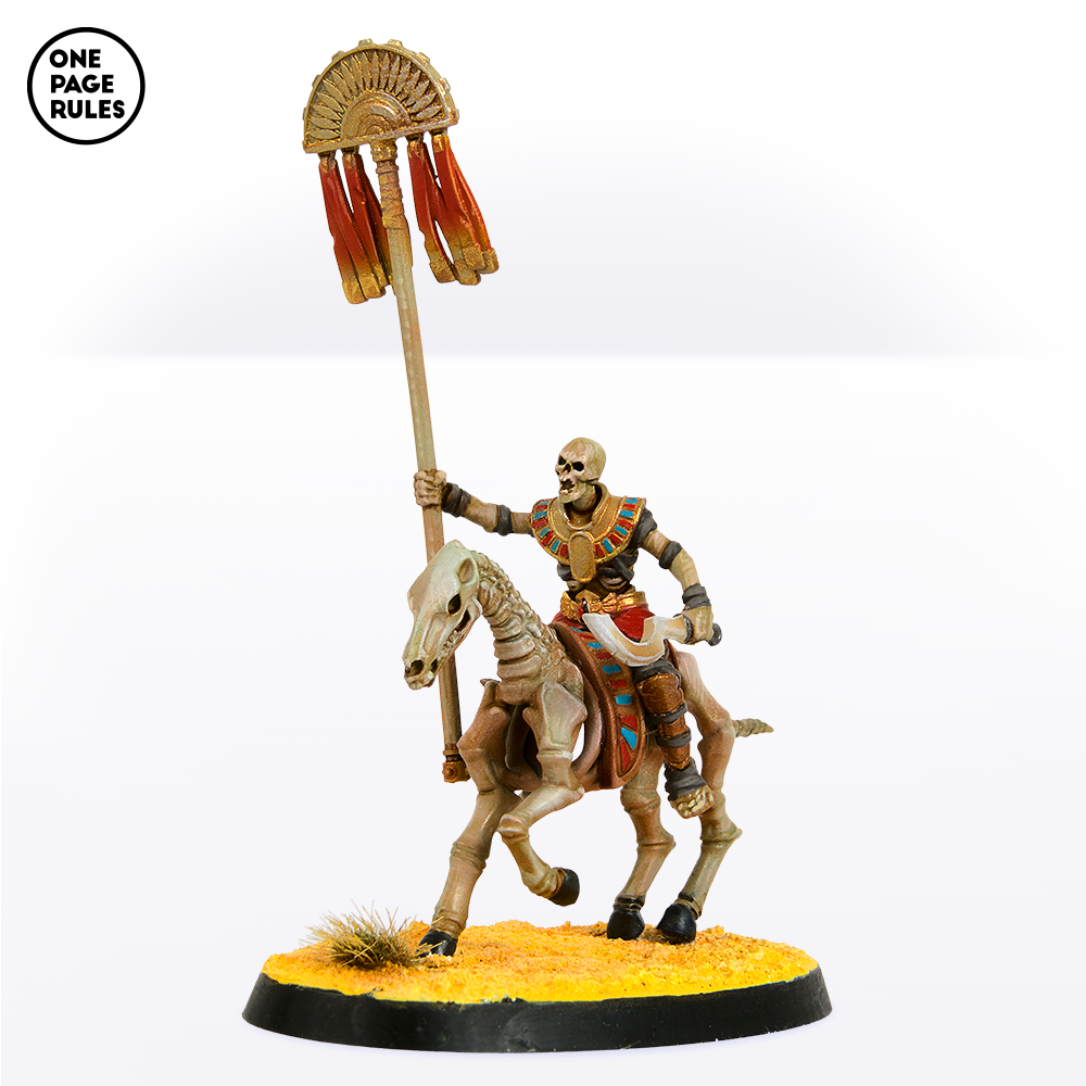 Skeleton Horsemen Command - Mummified Undead (3 Models)