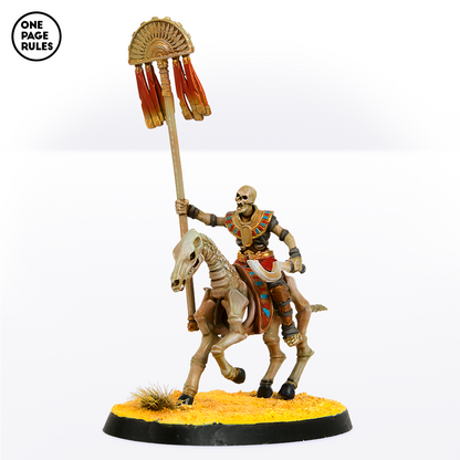 Skeleton Horsemen Command - Mummified Undead (3 Models)