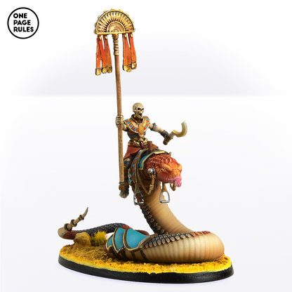 Snake Riders Command (Armored) - Mummified Undead (3 Models)