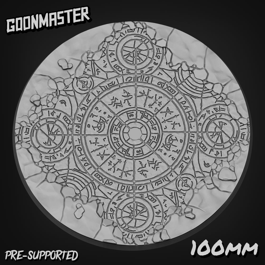 Occult Circle Carving Bases By GoonMaster