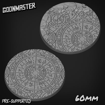 Occult Circle Carving Bases By GoonMaster