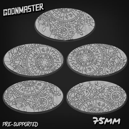 Occult Circle Carving Bases By GoonMaster