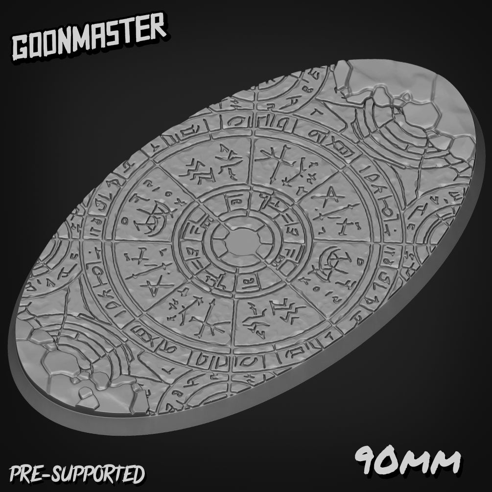 Occult Circle Carving Bases By GoonMaster