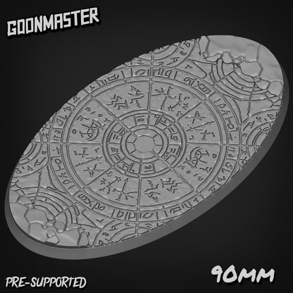 Occult Circle Carving Bases By GoonMaster
