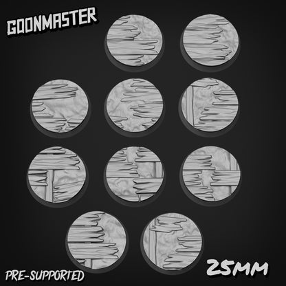 Old Wood Plank Floor Bases By GoonMaster