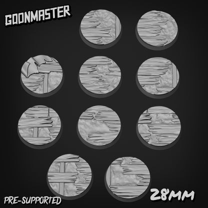 Old Wood Plank Floor Bases By GoonMaster