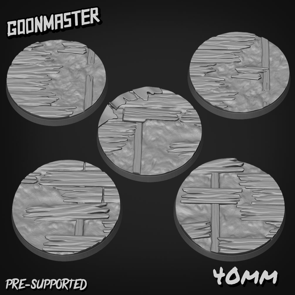 Old Wood Plank Floor Bases By GoonMaster
