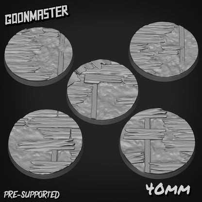 Old Wood Plank Floor Bases By GoonMaster