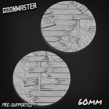 Old Wood Plank Floor Bases By GoonMaster