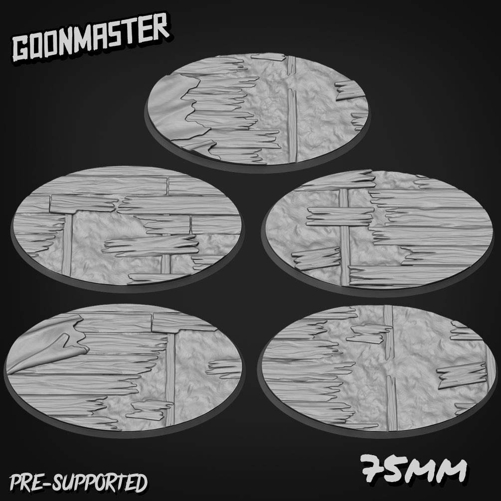 Old Wood Plank Floor Bases By GoonMaster