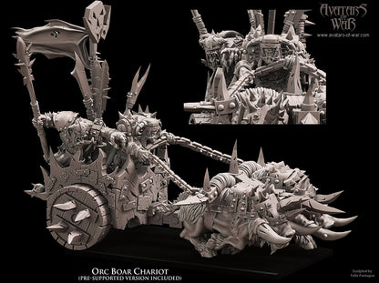 Orc Boar Chariot by Avatars of War