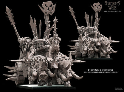 Orc Boar Chariot by Avatars of War