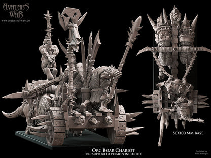 Orc Boar Chariot by Avatars of War