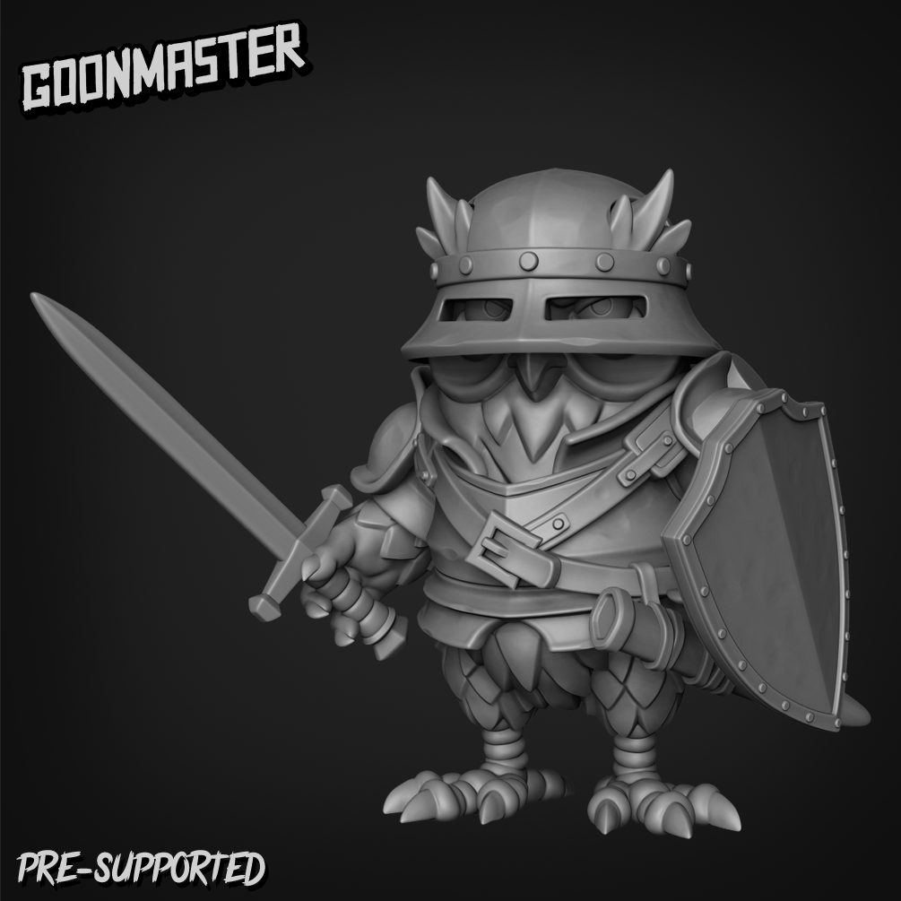 Owl Soldier By Goon Master