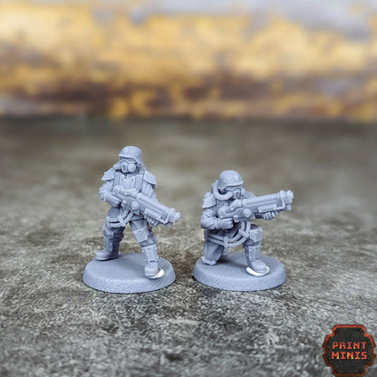 Plasma Rifle Troops x2