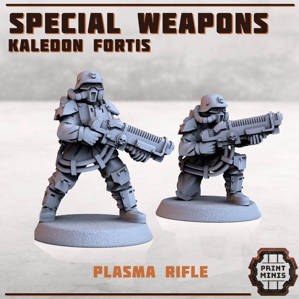 Plasma Rifle Troops x2