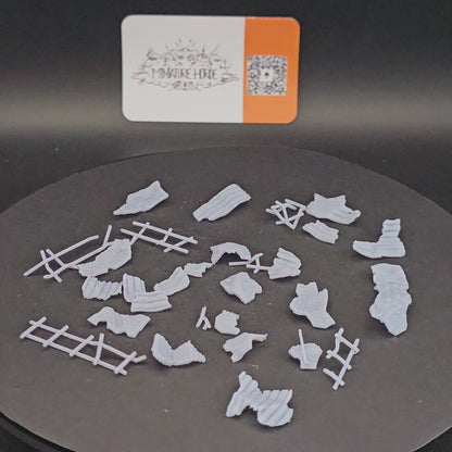 Damaged Metal Elements