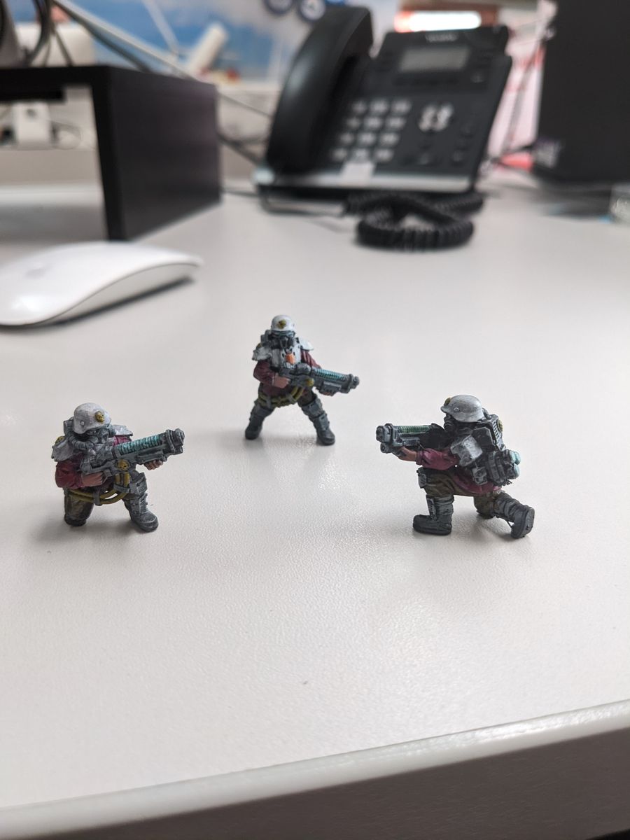 Plasma Rifle Troops x2