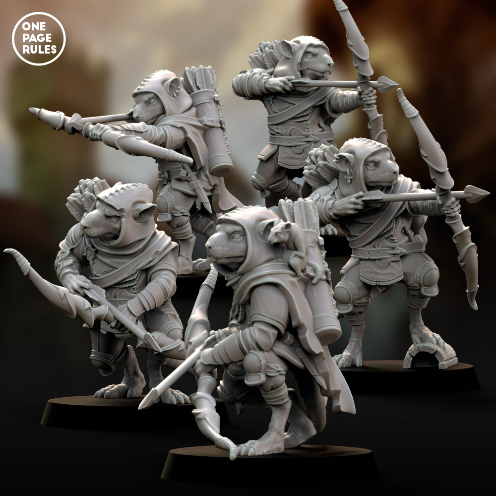 Night Scouts (Bow) - Ratmen (5 Models)