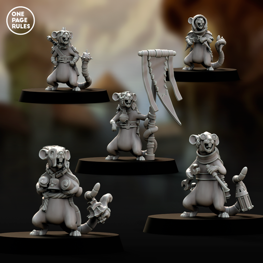 Sidekicks - Ratmen (5 Models)