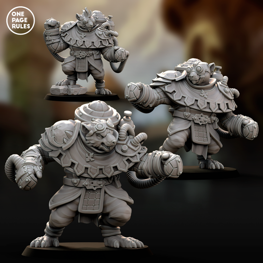 Storm Ogres (Fists) - Ratmen (3 Models)