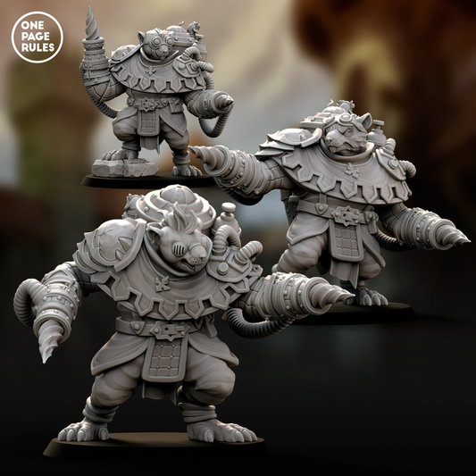 Storm Ogres (Drill) - Ratmen (3 Models)