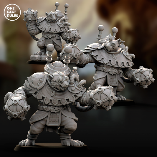 Storm Ogres (Shock) - Ratmen (3 Models)