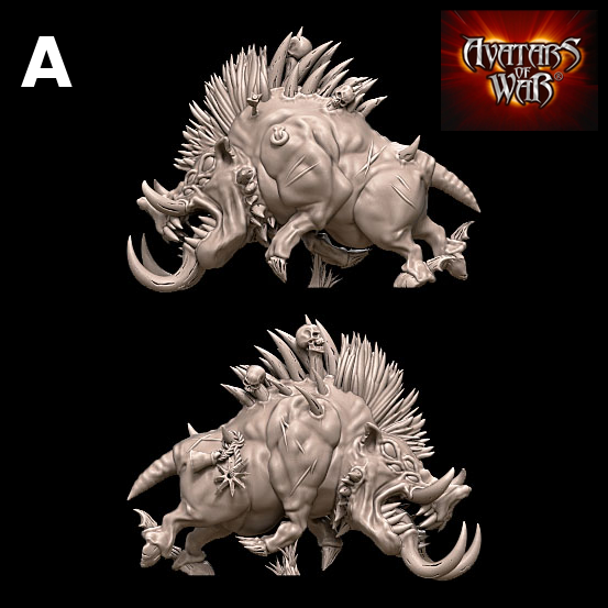 Razortusks (Battle-Ready Regiment) by Avatars of War