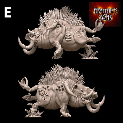 Razortusks (Battle-Ready Regiment) by Avatars of War