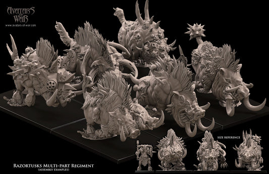 Razortusk Multipart Unit by Avatars of War