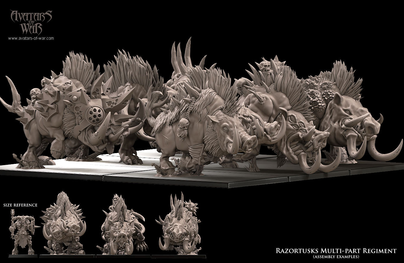 Razortusk Multipart Unit by Avatars of War