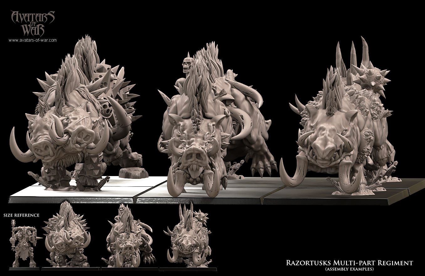 Razortusk Multipart Unit by Avatars of War