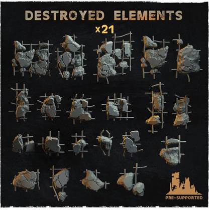 Destroyed Elements
