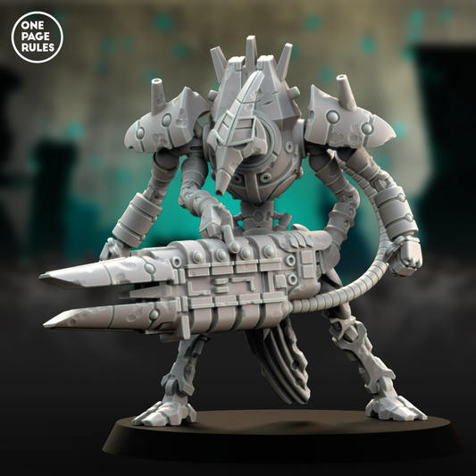 Annihilator Lord (Overseer, Gauss Cannon) - Robot Legions (1 Model)
