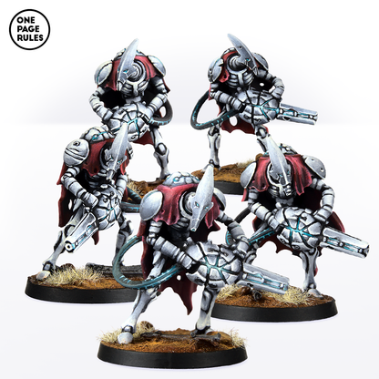 Warriors (Gauss Rifle) - Robot Legions (5 Models)