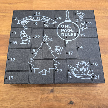 One Page Rules advent calendar 2025