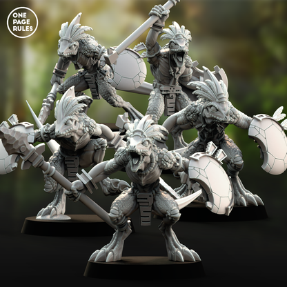 Geckos (Javelins) - Saurians (5 Models)