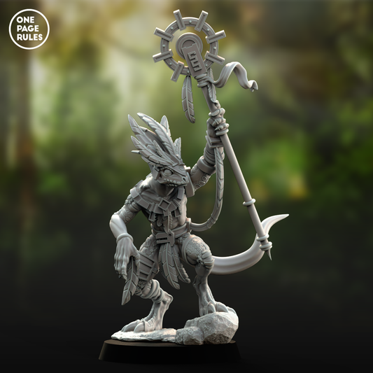 Gecko Champion (Priest) - Saurians (1 Model)