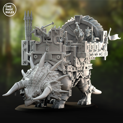 Triceratops (Bolt Thrower) - Saurians (1+4 Models)