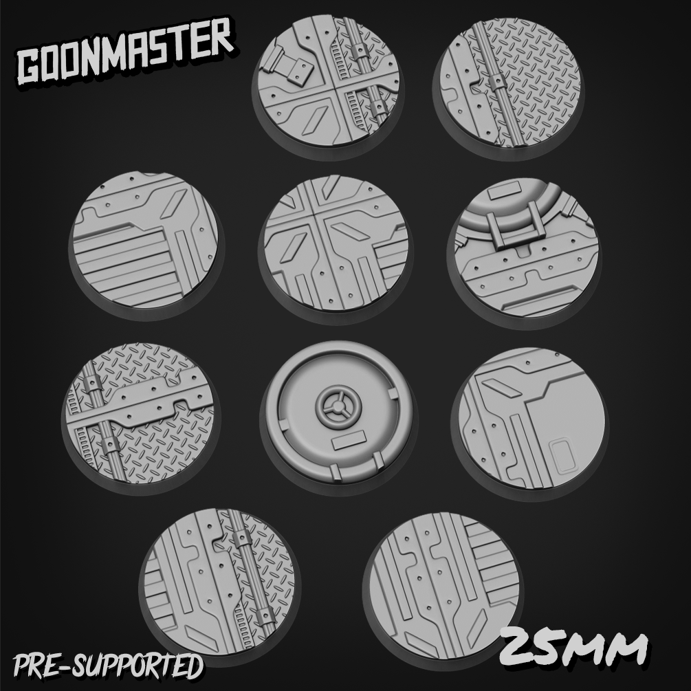 Scifi Walkway Bases By GoonMaster