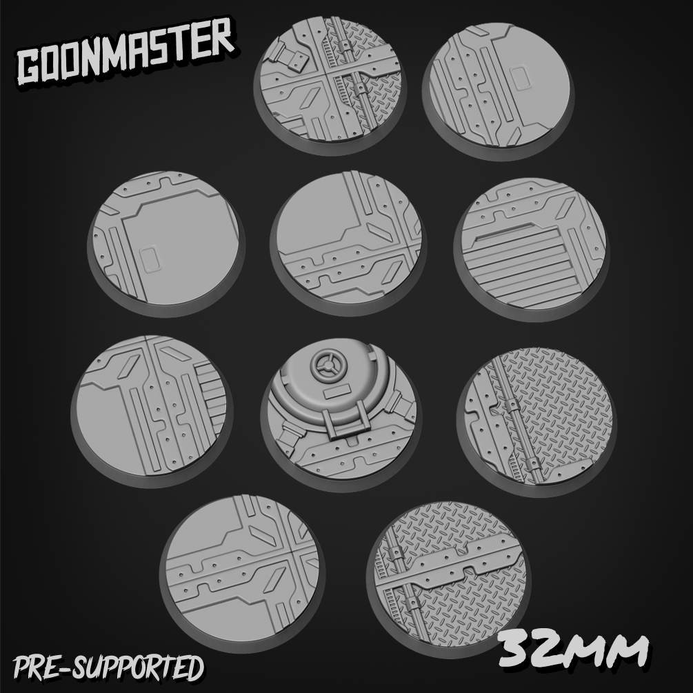 Scifi Walkway Bases By GoonMaster