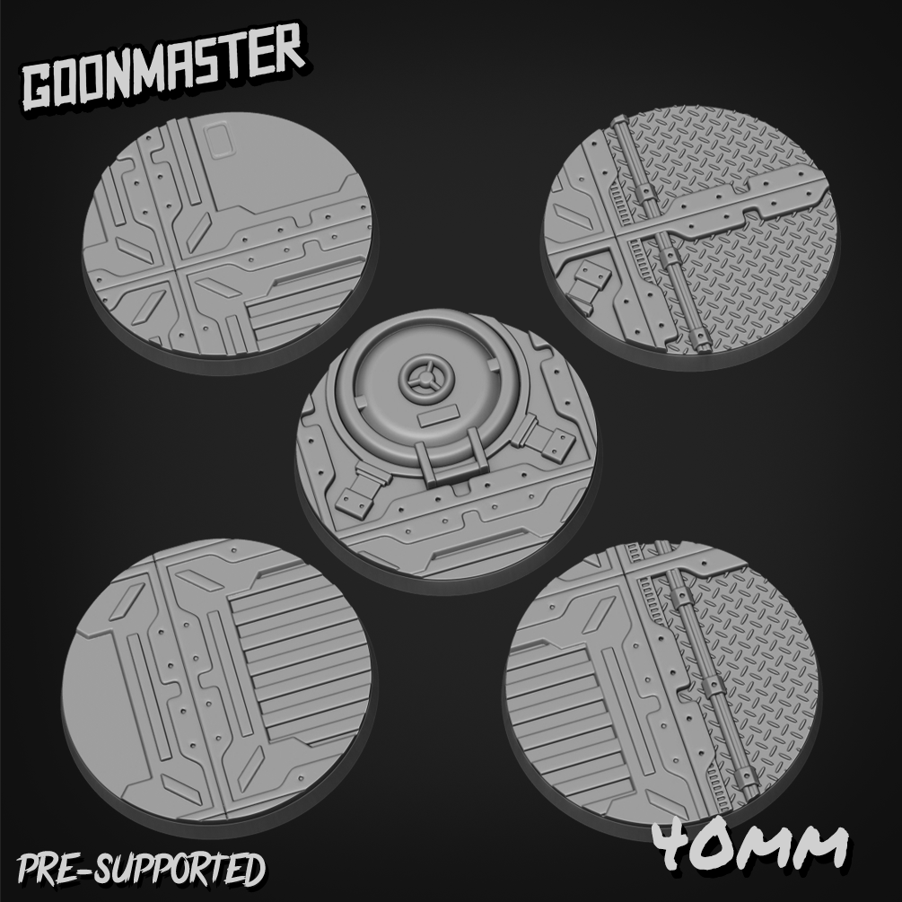 Scifi Walkway Bases By GoonMaster