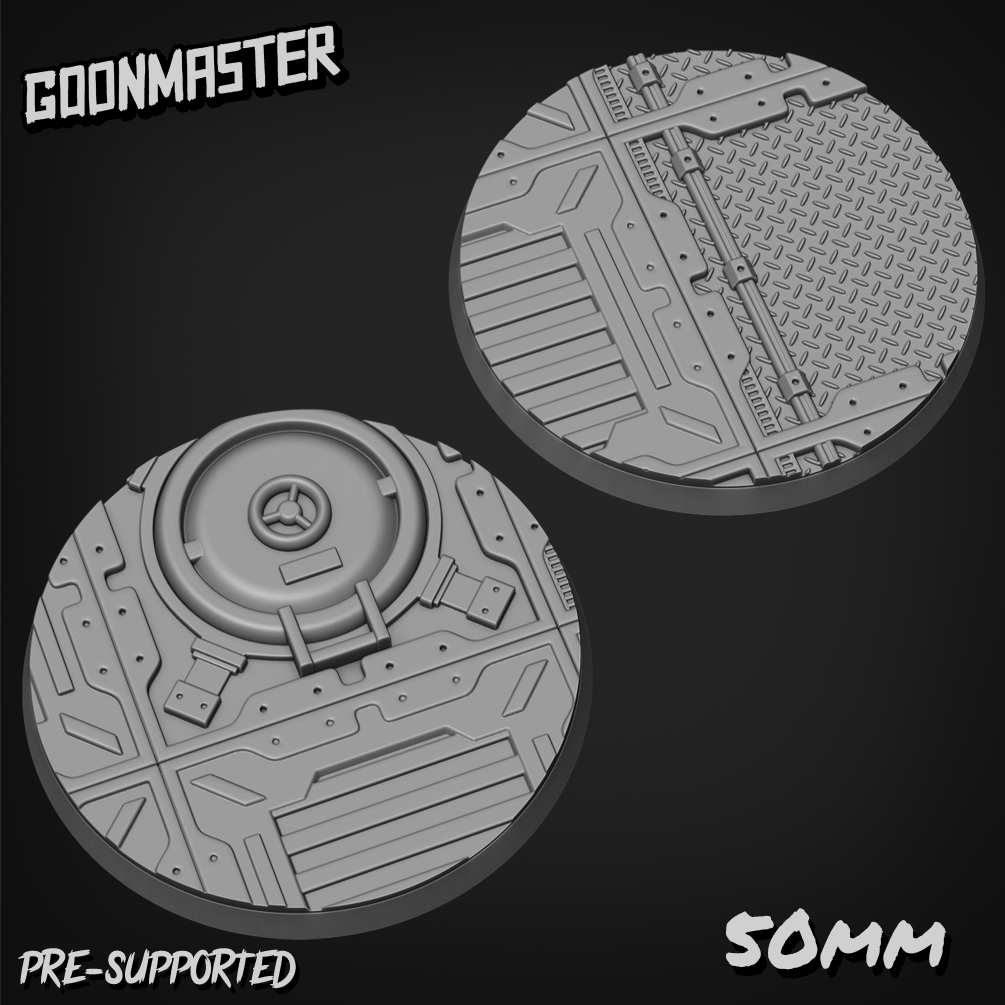 Scifi Walkway Bases By GoonMaster