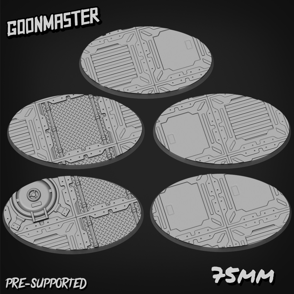 Scifi Walkway Bases By GoonMaster
