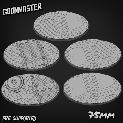 Scifi Walkway Bases By GoonMaster