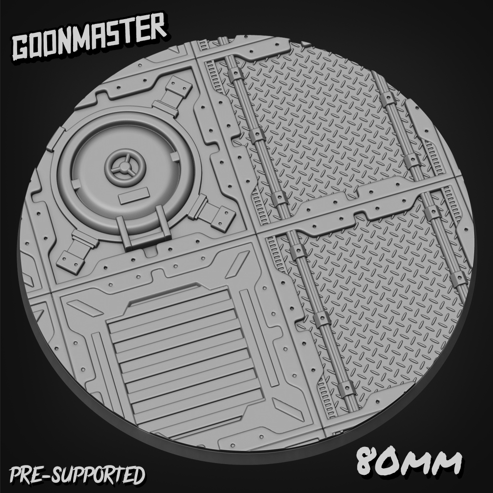 Scifi Walkway Bases By GoonMaster