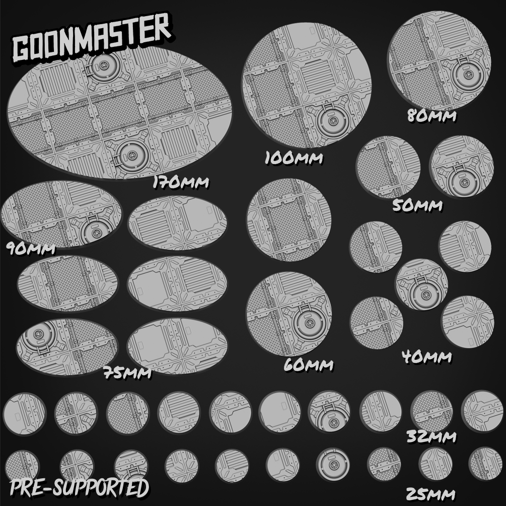Scifi Walkway Bases By GoonMaster