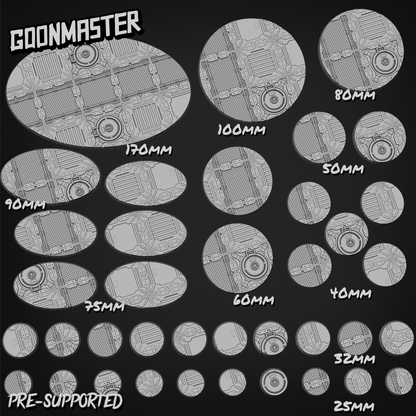 Scifi Walkway Bases By GoonMaster
